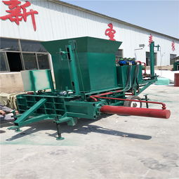 方捆秸稈壓塊機與套袋青儲飼料打包機 畜牧機械制造的核心利器